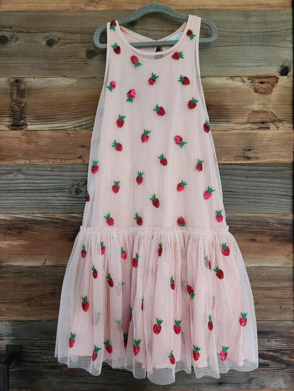 NWT STELLA MCCARTNEY GIRLS PINK TULLE DRESS Size 14